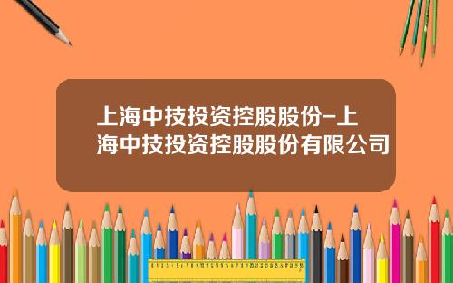 上海中技投资控股股份-上海中技投资控股股份有限公司