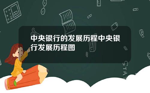 中央银行的发展历程中央银行发展历程图