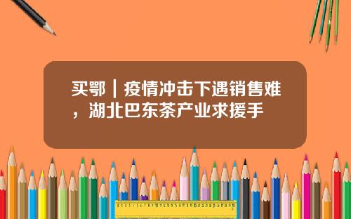 买鄂｜疫情冲击下遇销售难，湖北巴东茶产业求援手
