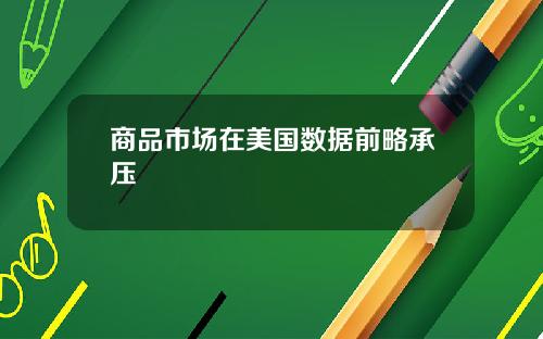 商品市场在美国数据前略承压