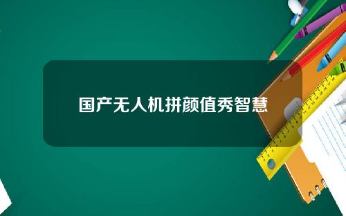 国产无人机拼颜值秀智慧