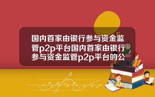 国内首家由银行参与资金监管p2p平台国内首家由银行参与资金监管p2p平台的公司