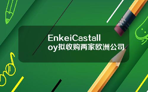 EnkeiCastalloy拟收购两家欧洲公司