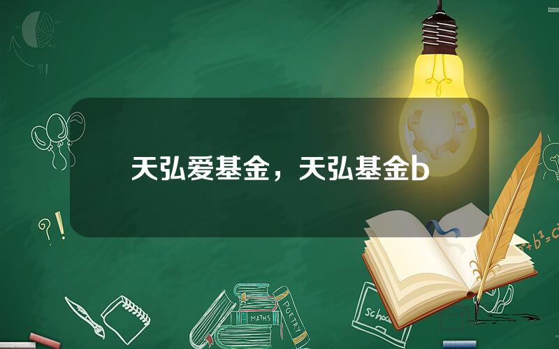 天弘爱基金，天弘基金b